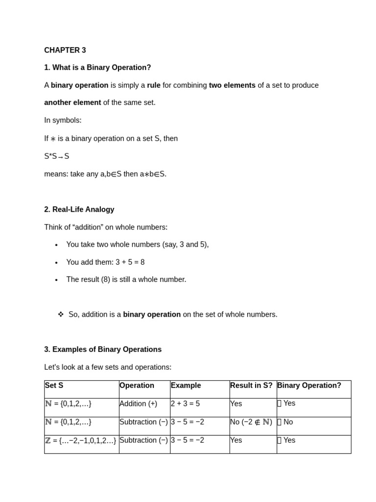 Abstract Algebra CHAPTER 3 | PDF | Ring (Mathematics) | Multiplication