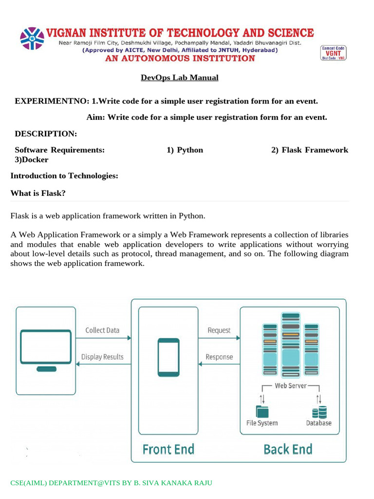 Final DevOps Lab Manual | PDF