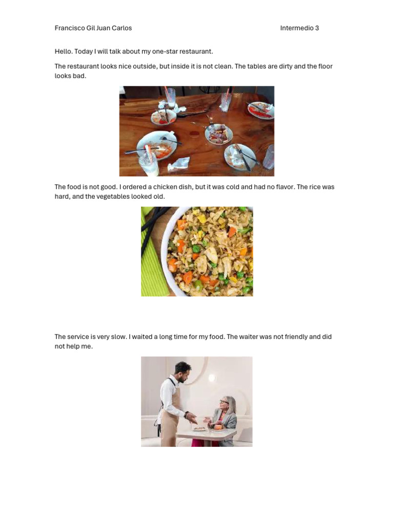 Restaurant | PDF