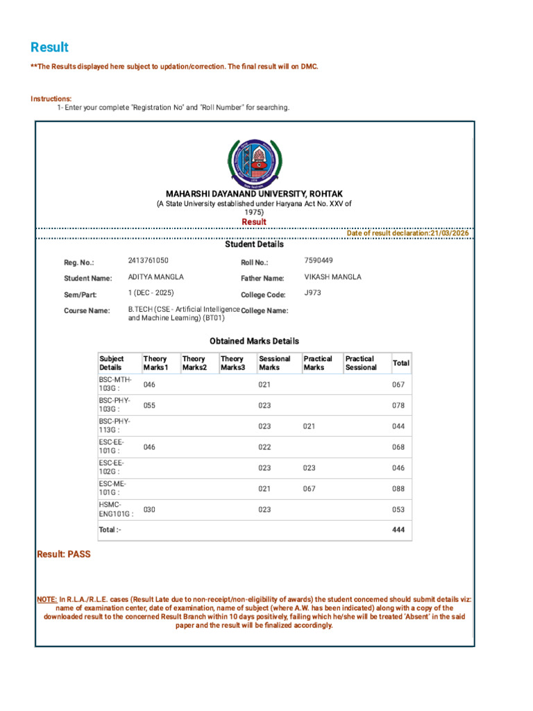First Sem | PDF