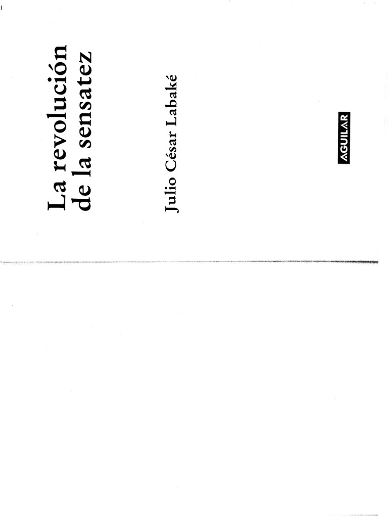 La Revolucion de La Sensatez Labake | PDF