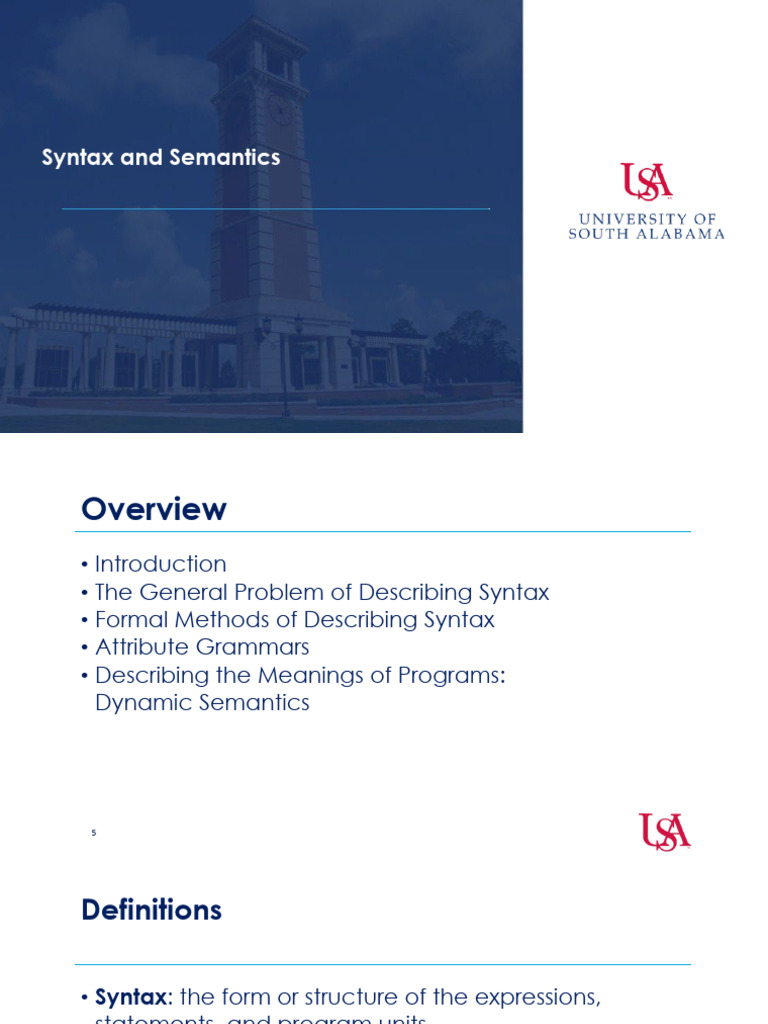 Syntax Semantics Intro | PDF