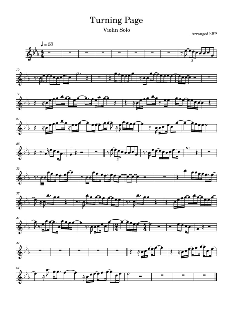 Turning Page Eb | PDF