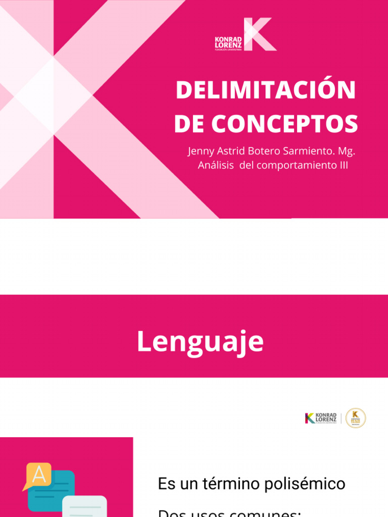 P1. Delimitación de Conceptos | PDF