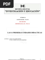 11 unidades Didácticas para educación infantil