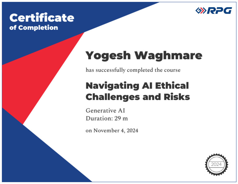 Navigating AI Ethical Challenges and Risks | PDF