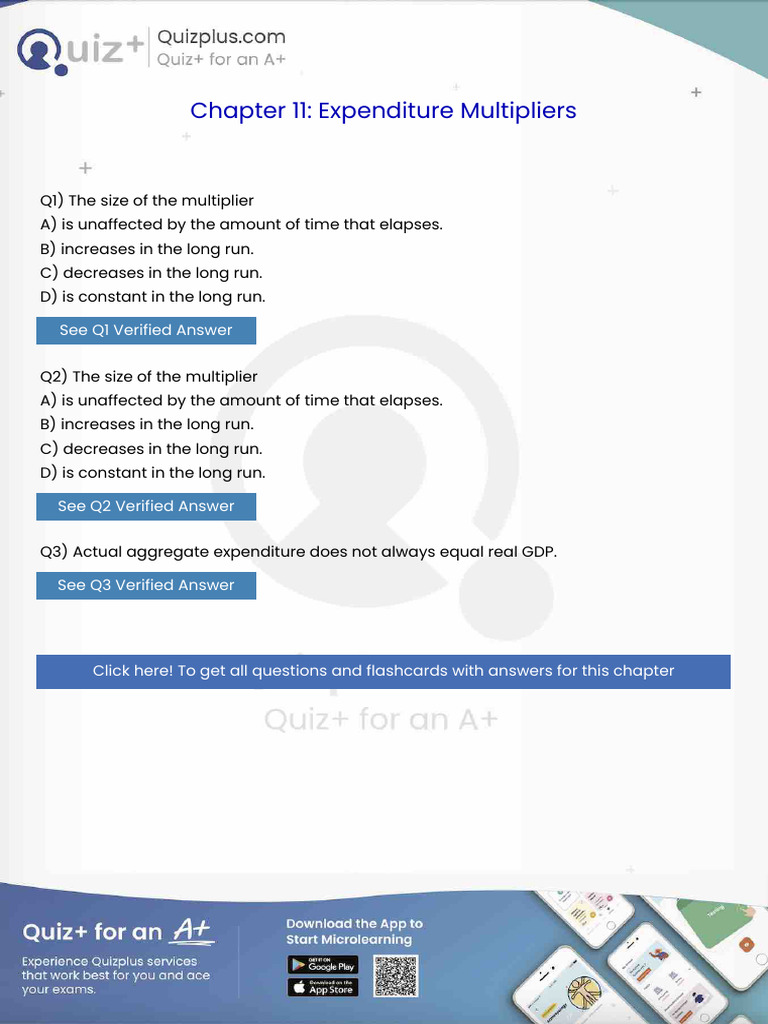 The Size of The Multiplier | PDF