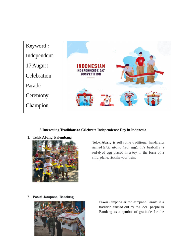 Independence Day | PDF