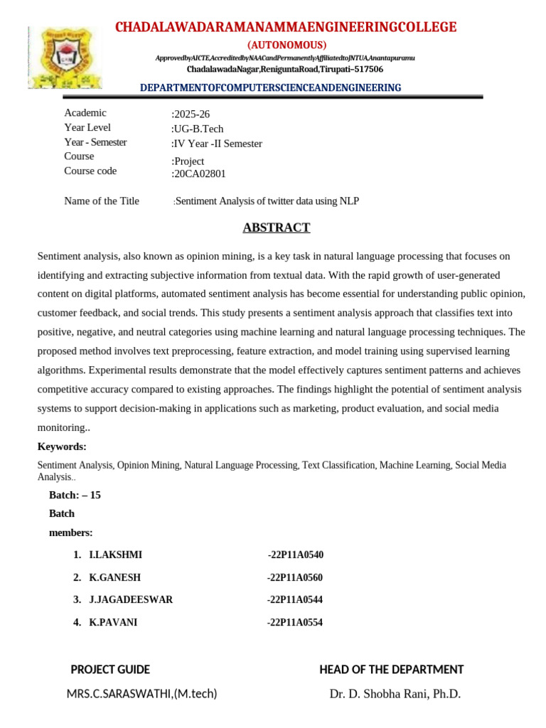 Abstract Format | PDF