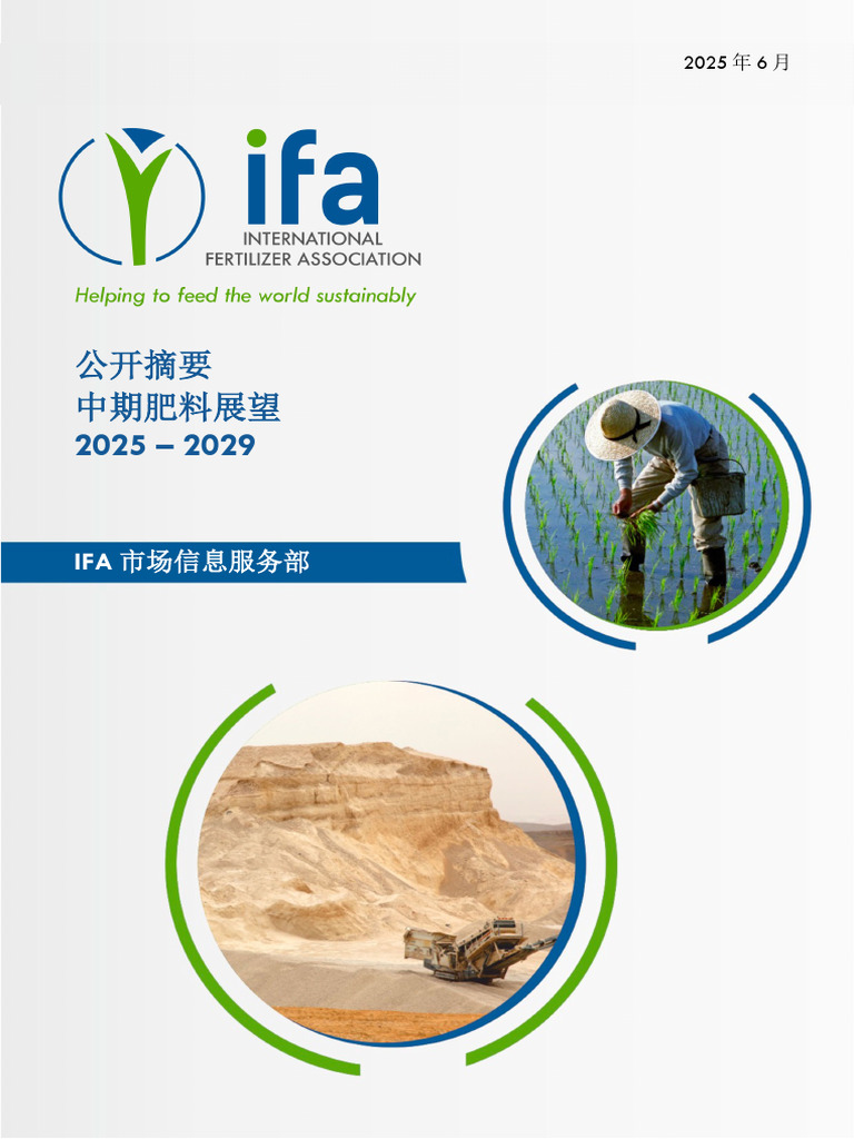 2025 IFA Medium Term Outlook Report Chinese | PDF