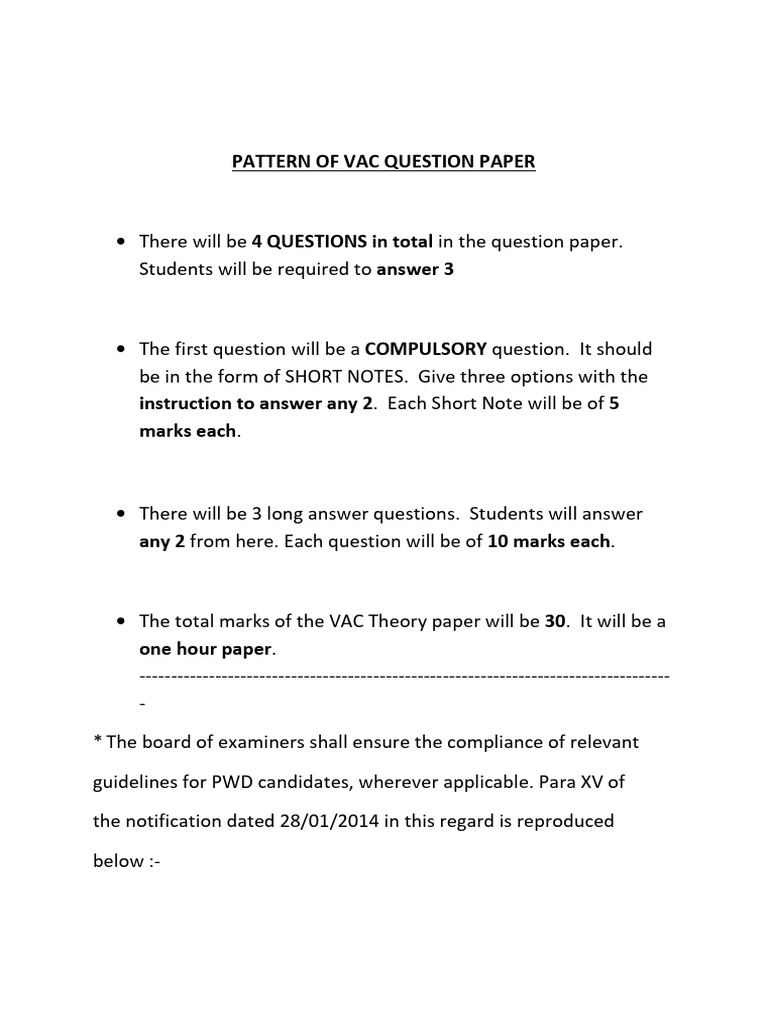 Vac Q Paper | PDF