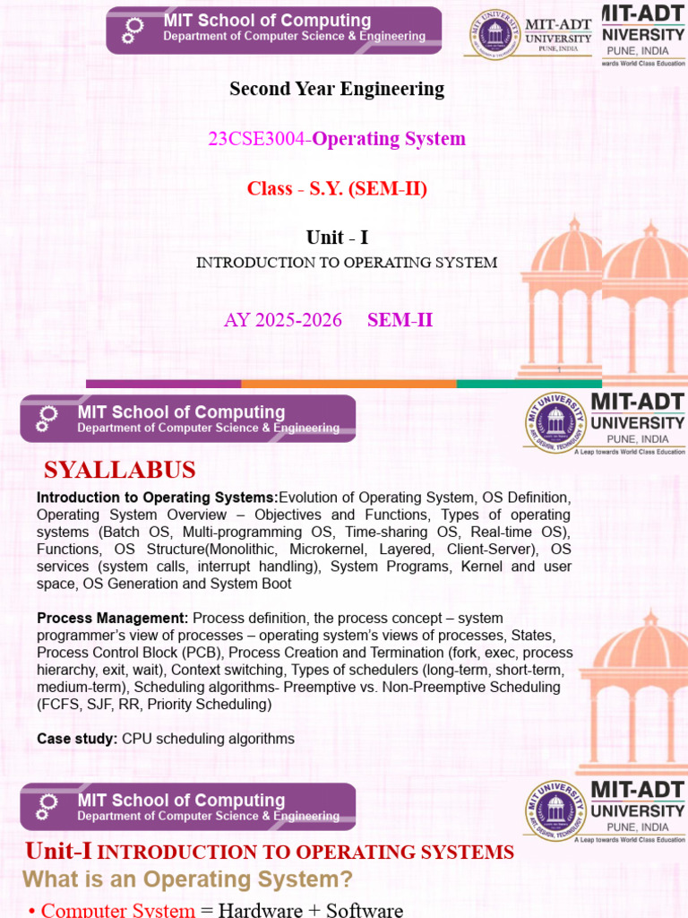 Unit I - A | PDF