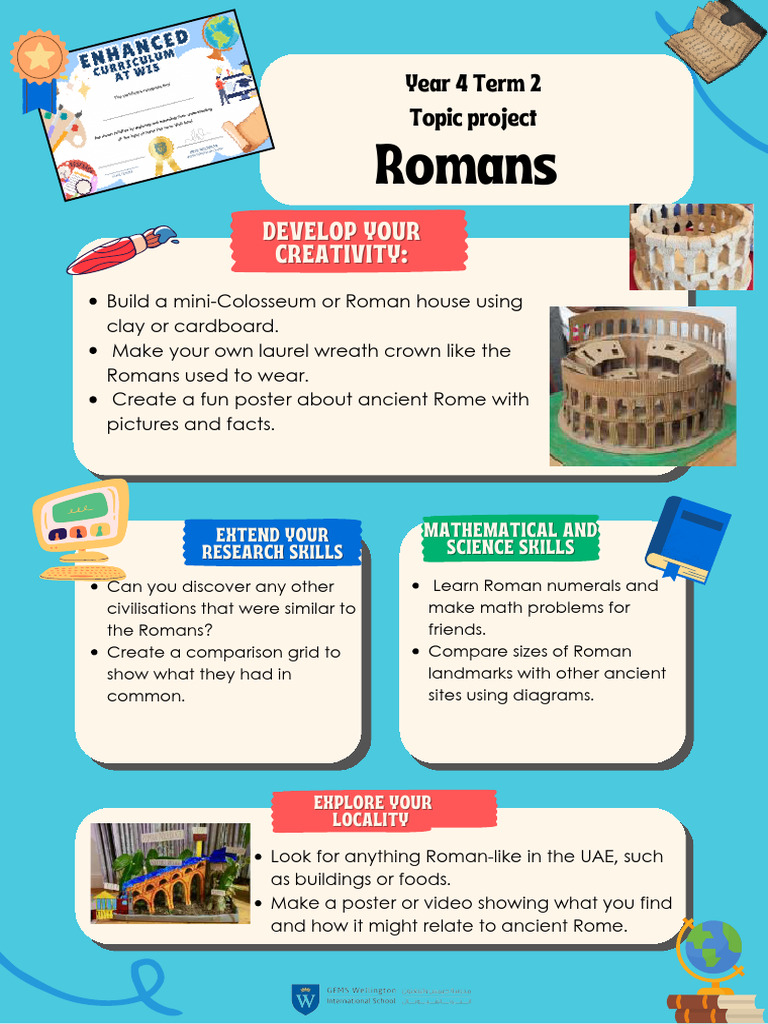 Y4 Term 2 Topic Projects | PDF