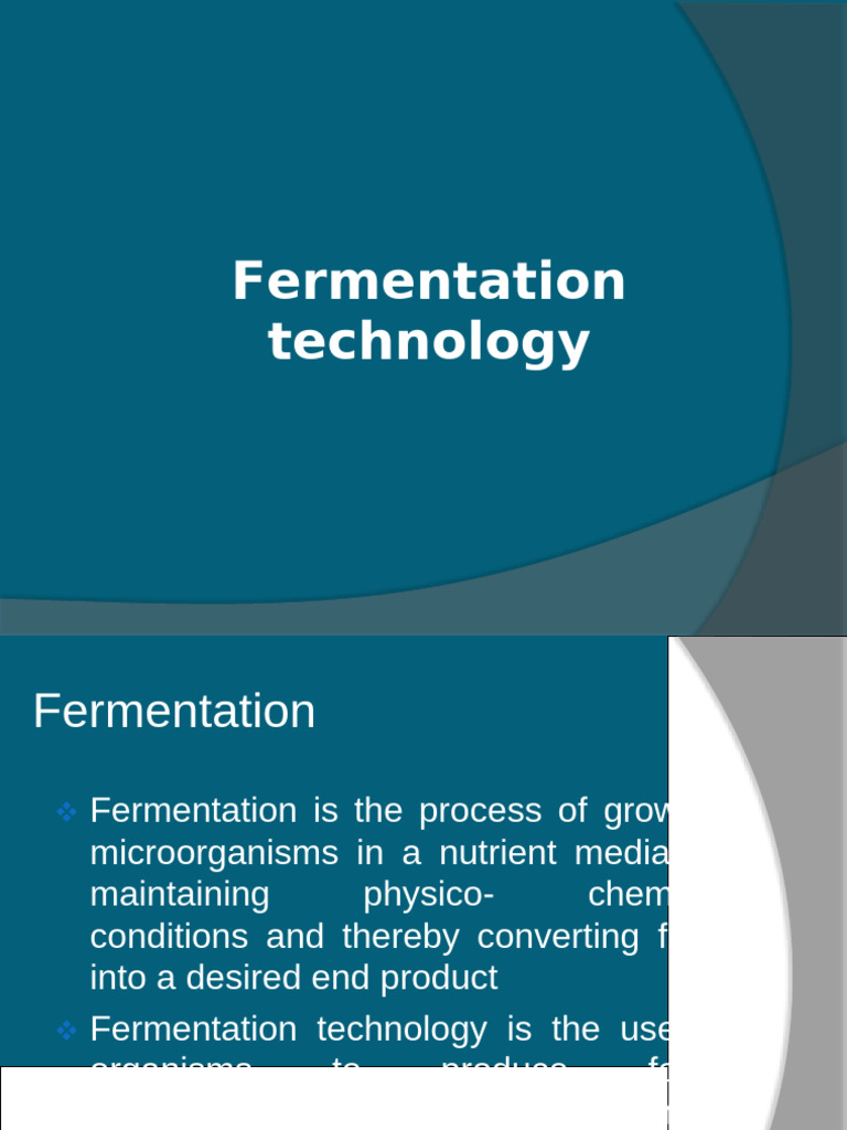 Chapter 2.1, 2.2, 2.3. Design &types of Fermenter | PDF | Fermentation ...
