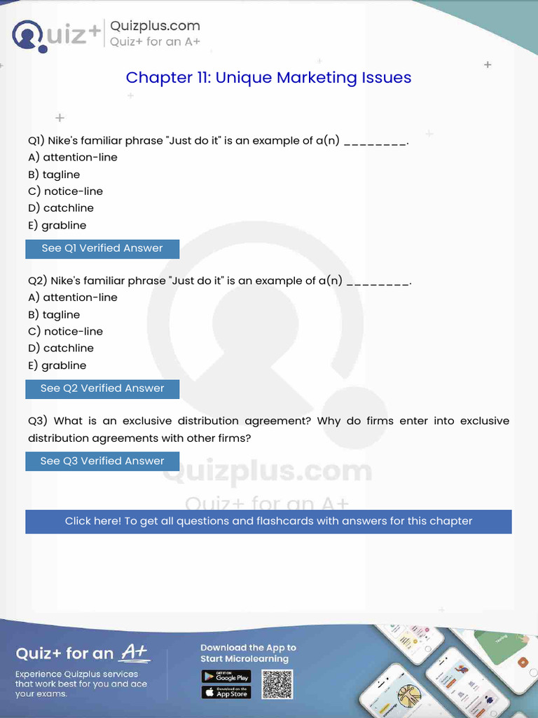 Nikes Familiar Phrase Just Do It Is An Example of An | PDF