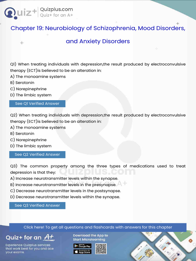 When Treating Individuals With Depressionthe Result Produced by ...