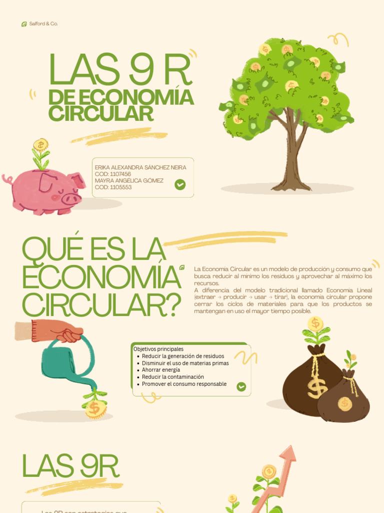 Las 9 R de Economía Circular | PDF | Reciclaje | Residuos