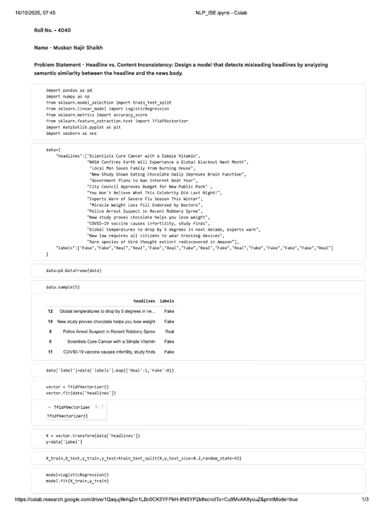 NLP Ise Iii | PDF