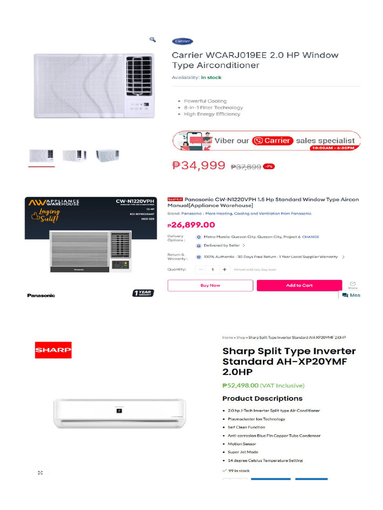 Aircon Canvas 1 | PDF