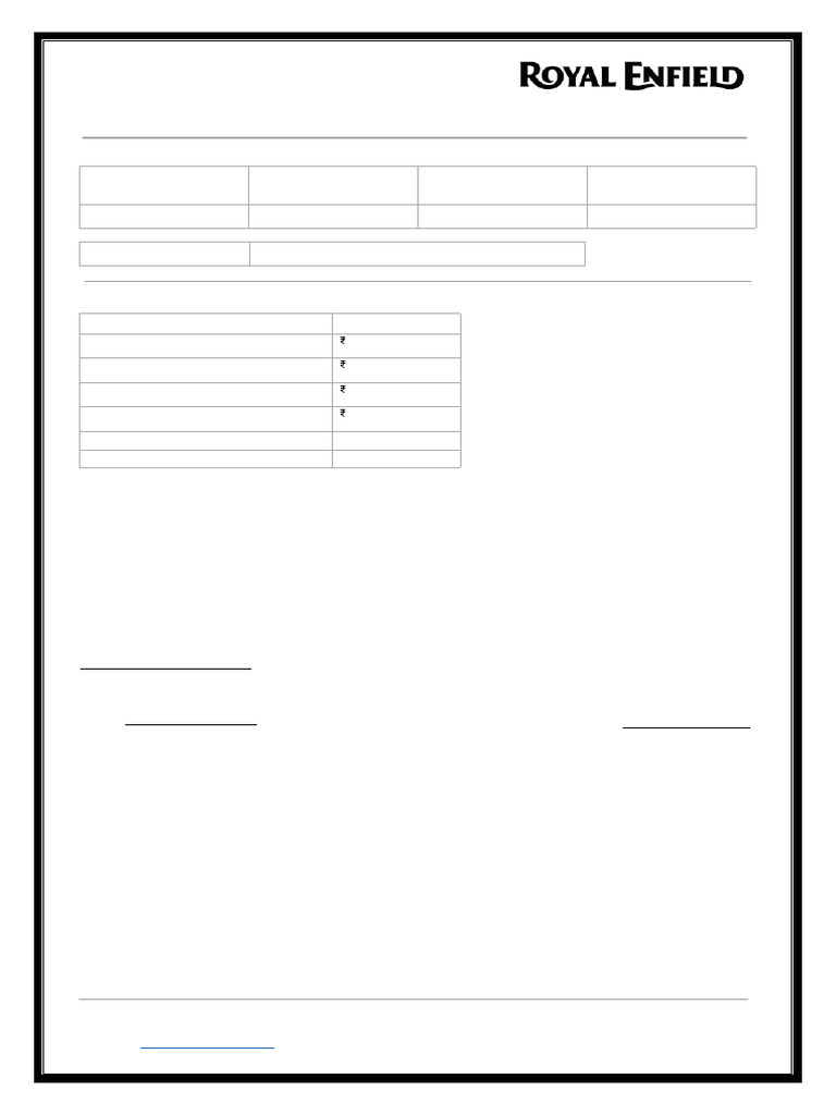 Proforma | PDF