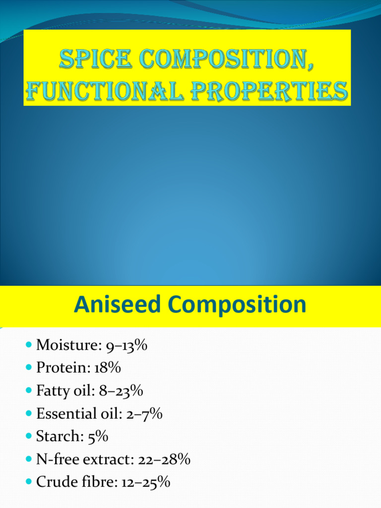 2 Composition and Functional Properties | PDF