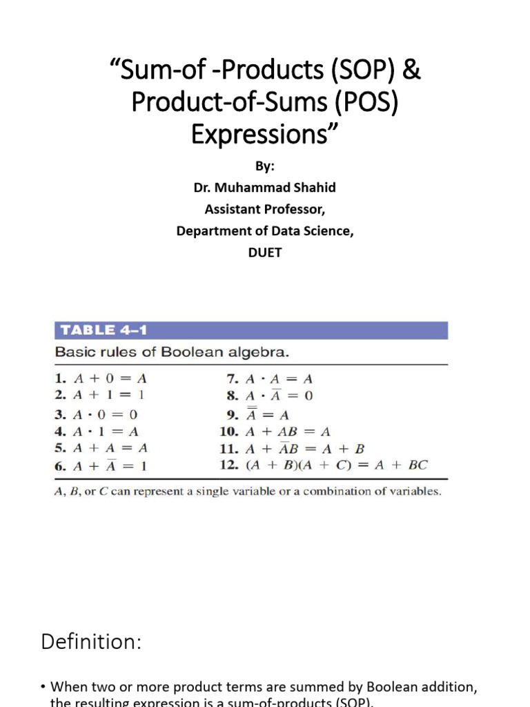 SOP and POS | PDF