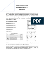 Memoria Descriptiva Ascensor