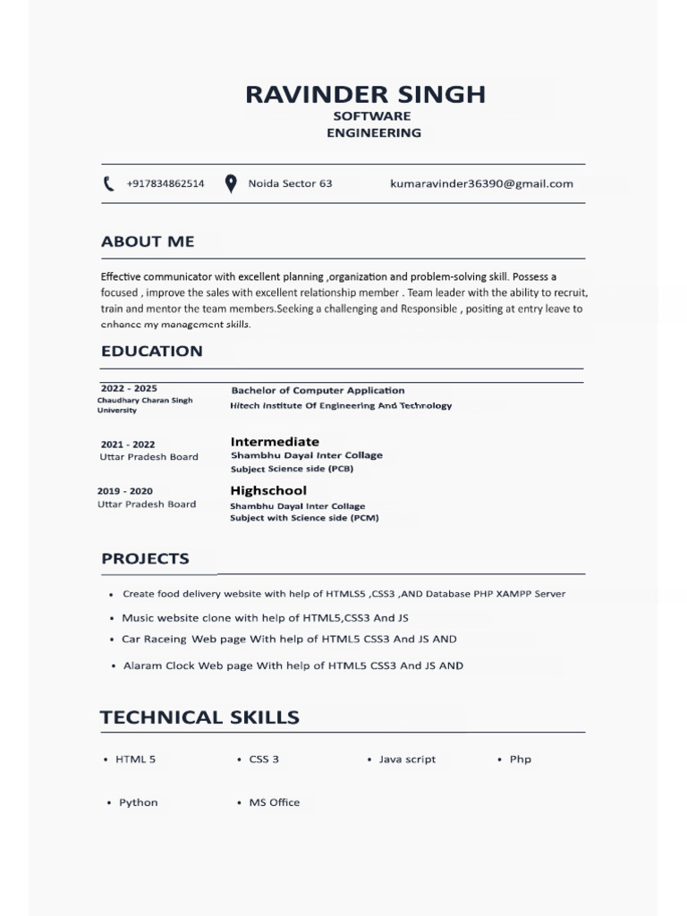 CV Ravinder Kumar | PDF