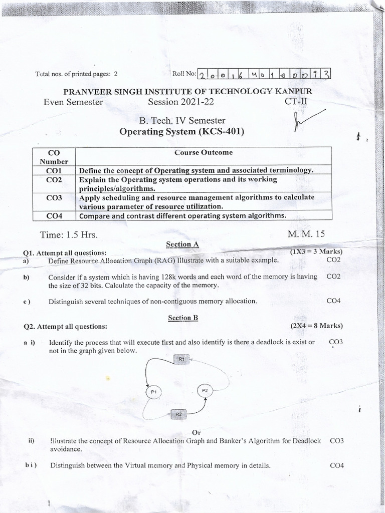 CT 2 Os | PDF