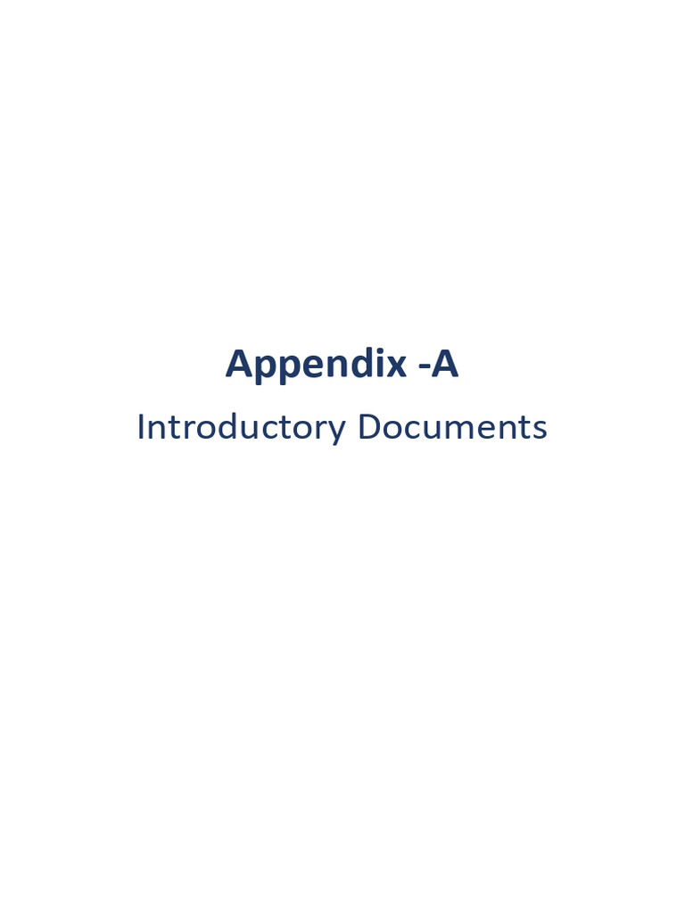 Appendix A 1 | PDF