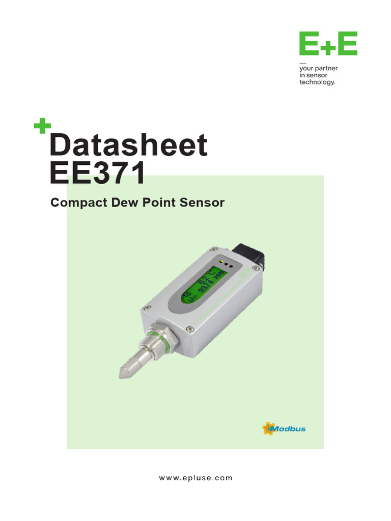 Datasheet EE371 | PDF | Calibration