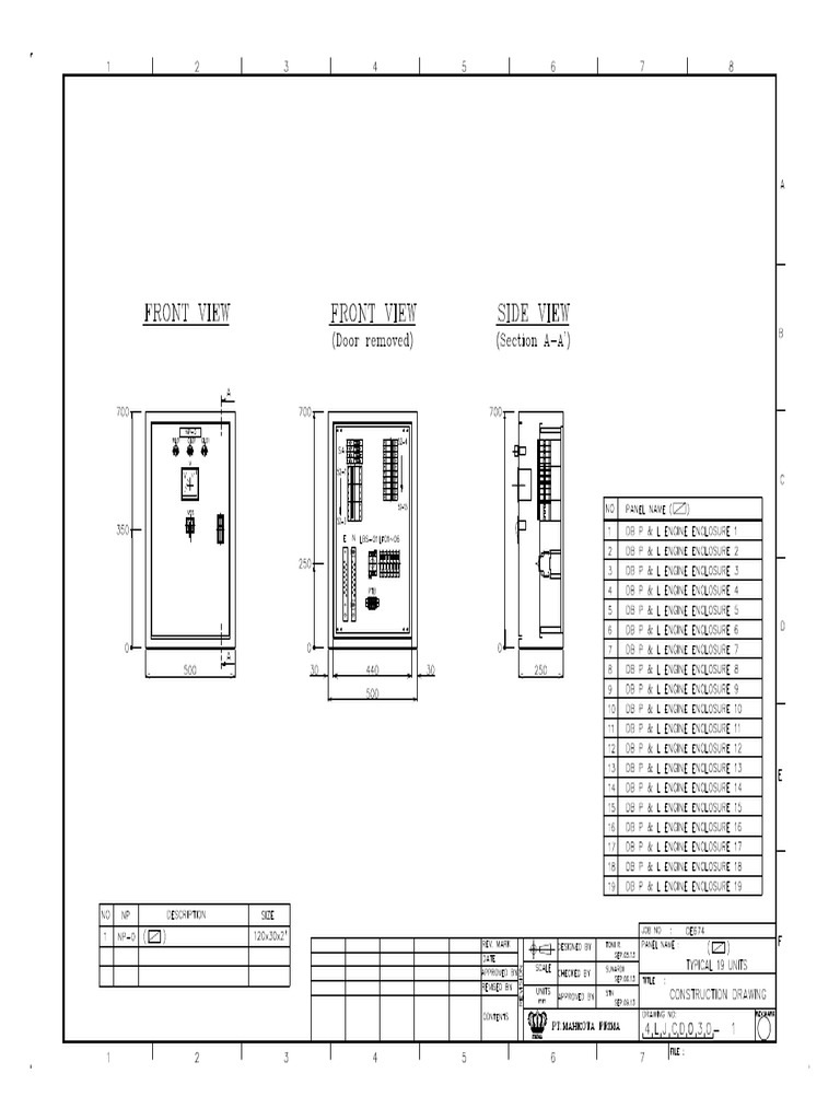 DB P & L Engine Enclosure Panel | PDF