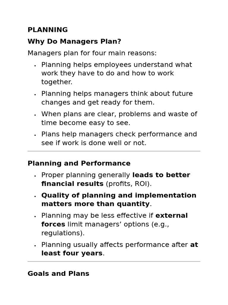 PLANNING | PDF