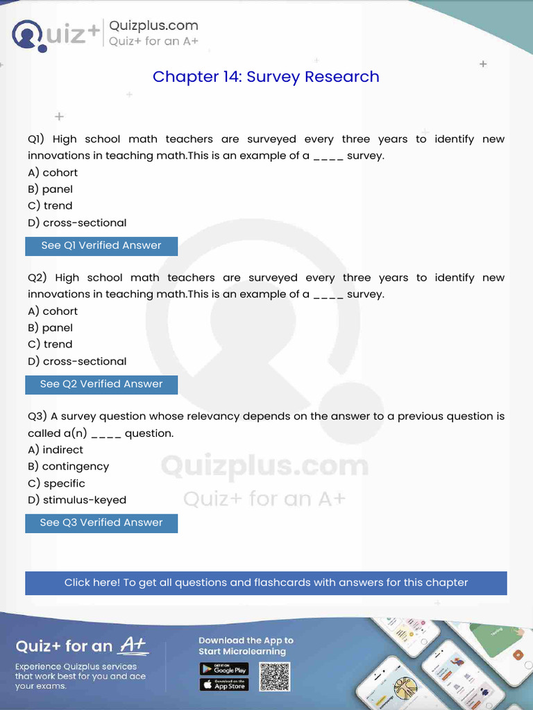 High School Math Teachers Are Surveyed Every Three Years To Identify ...