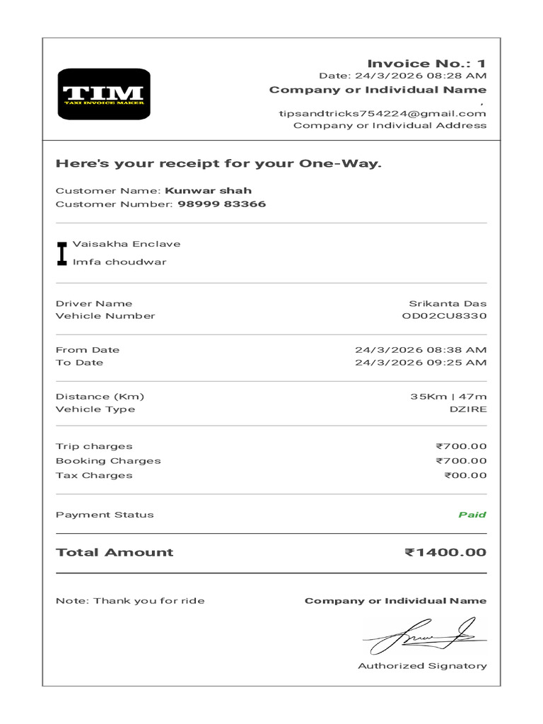 TIM Invoice 26 03 2026 08 37 26 | PDF