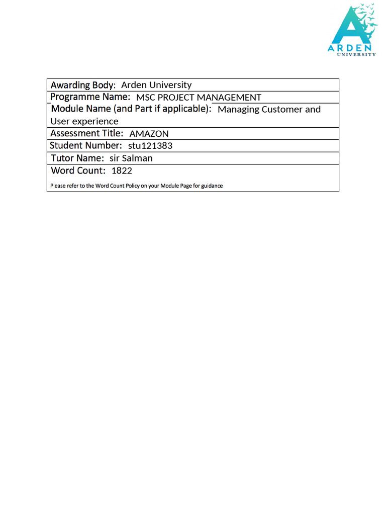 Amazon Part (B) | PDF