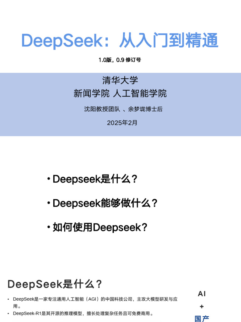 Deep Seek | PDF