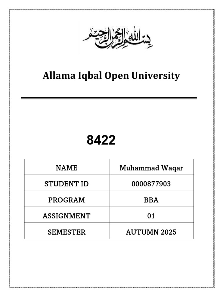 Aiou Assignment 8422-2 | PDF | Capital Asset Pricing Model | Bonds ...