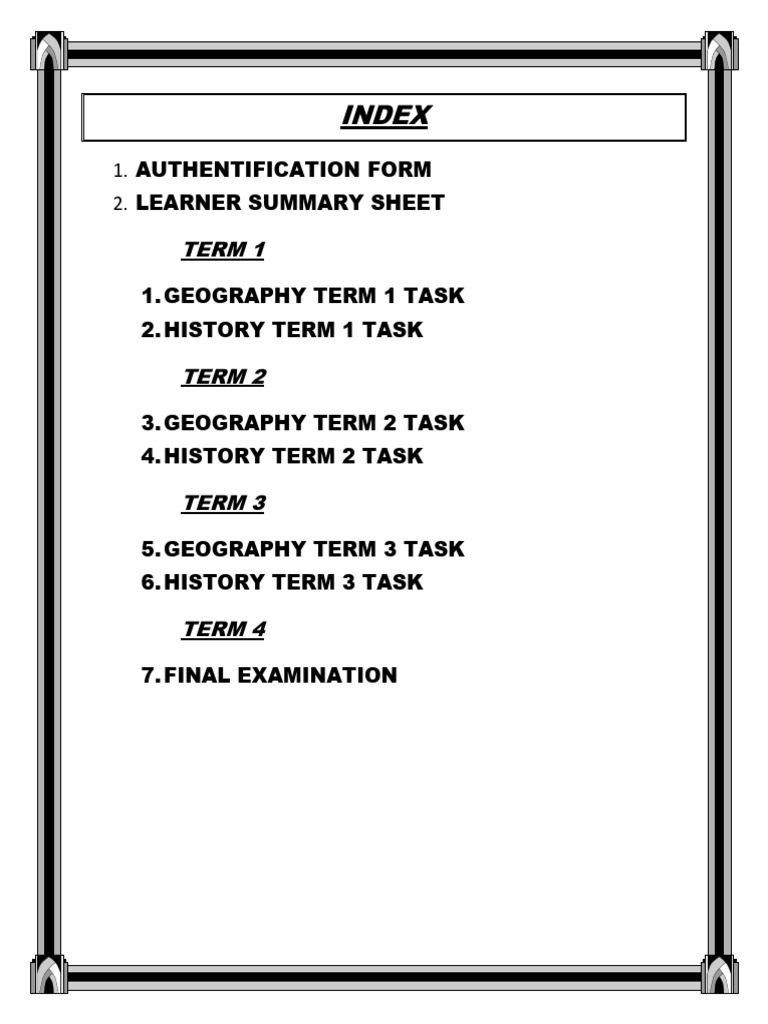 Learner's Sba File | PDF