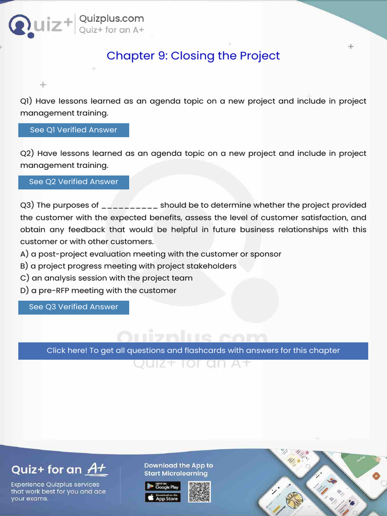 Have Lessons Learned As An Agenda Topic On A New Project and Include in ...