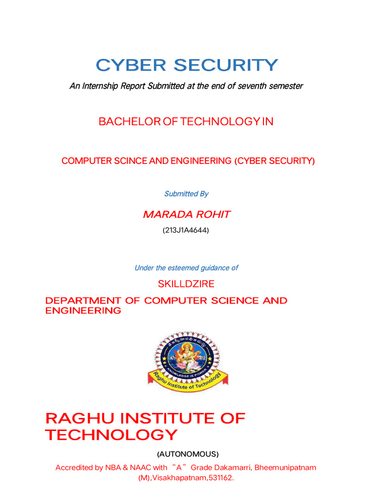 Computer Scince and Engineering (Cyber Security) | PDF | Public Key ...