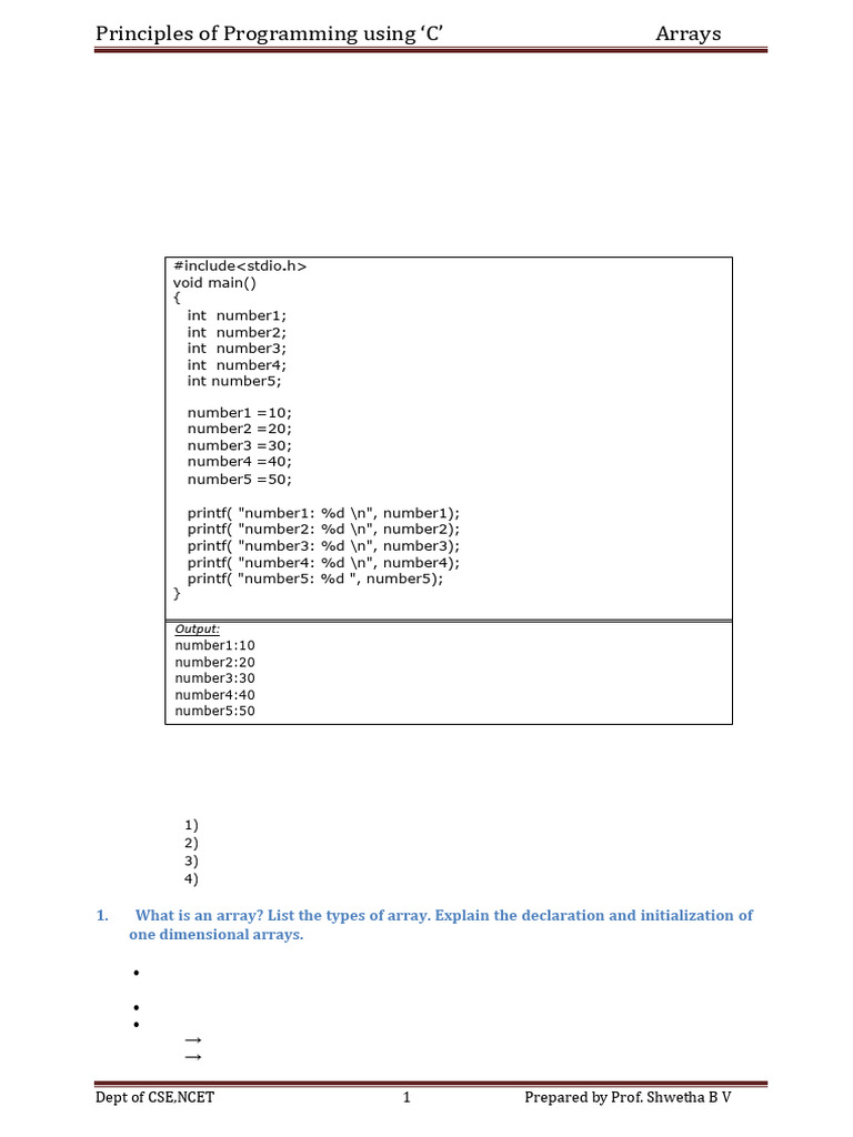 PoP M3 Notes | PDF
