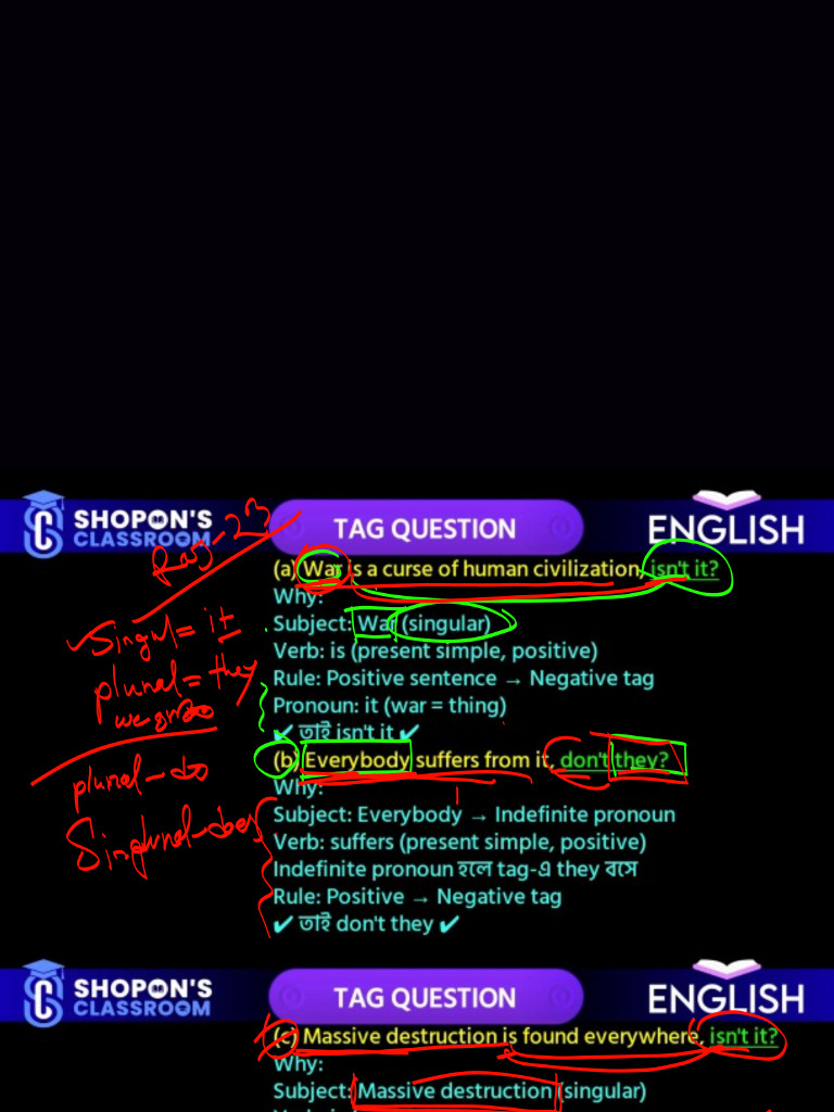 Tag Question | PDF