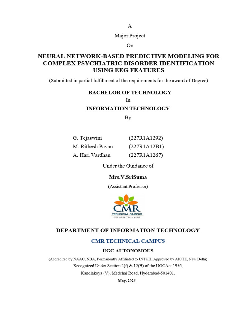 Batch-11 Major Project PDF Print | PDF | Machine Learning | Support ...