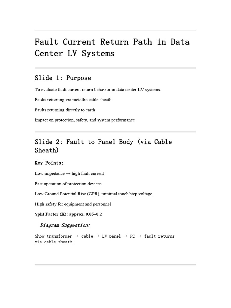 Faulr Return Path Data Centre | PDF