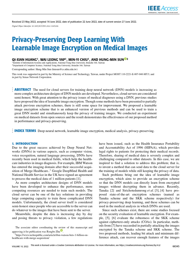 Privacy-Preserving Deep Learning With Learnable Image Encryption On ...