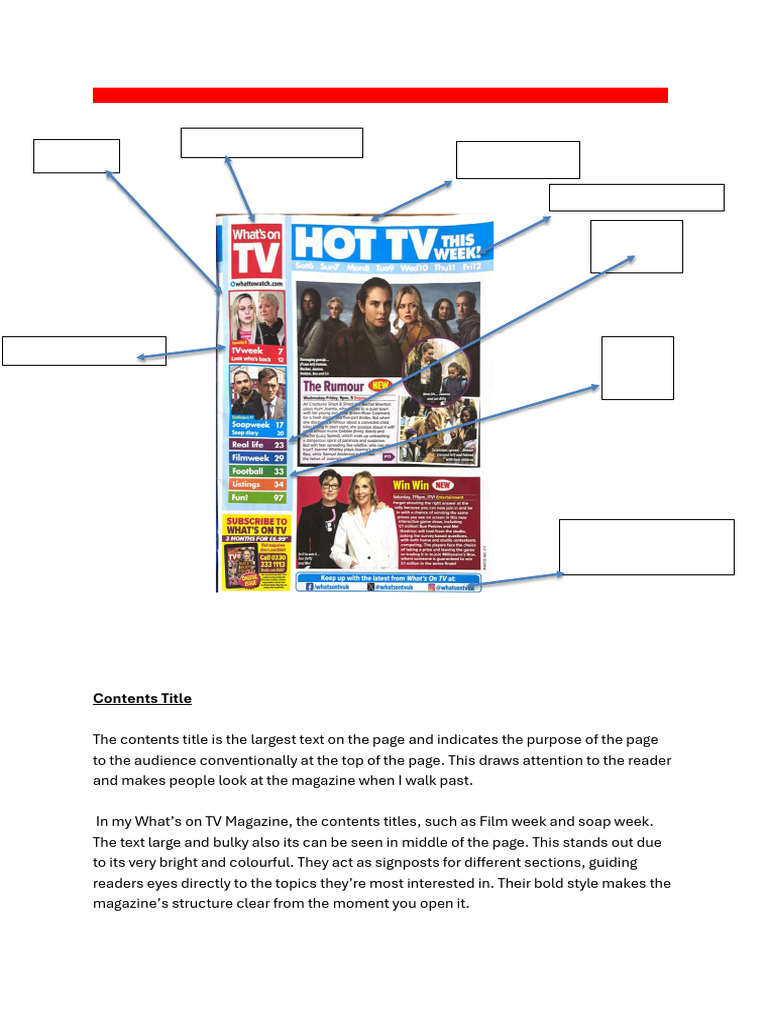 Content Page Analysis Fact Sheet Louis Bishop | PDF