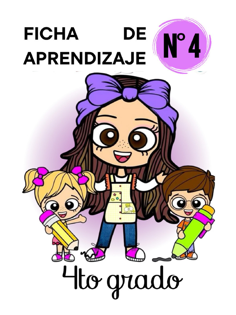 Ficha de Aprendizaje N°04 Tuto - Uni 1 - Sem 3 - 4to Grado | PDF