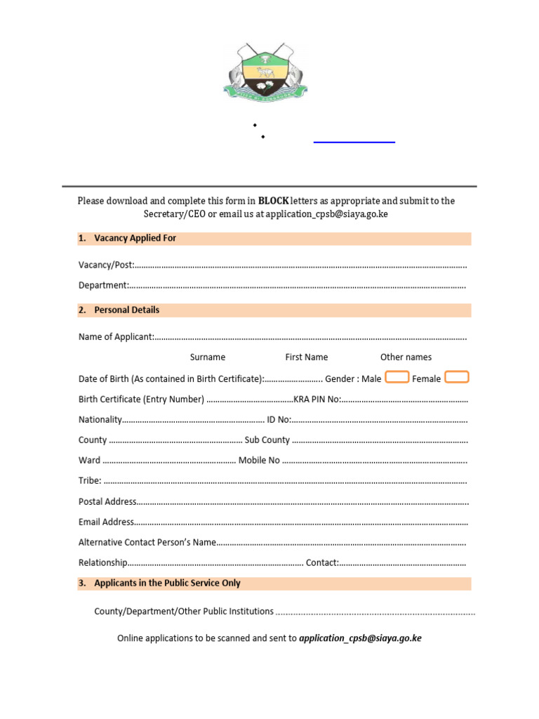 CPSB Application Edited | PDF
