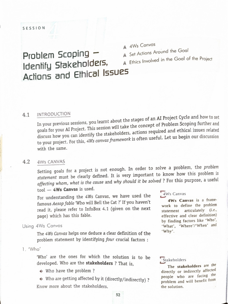 4Ws Canvas and Problem Statement | PDF